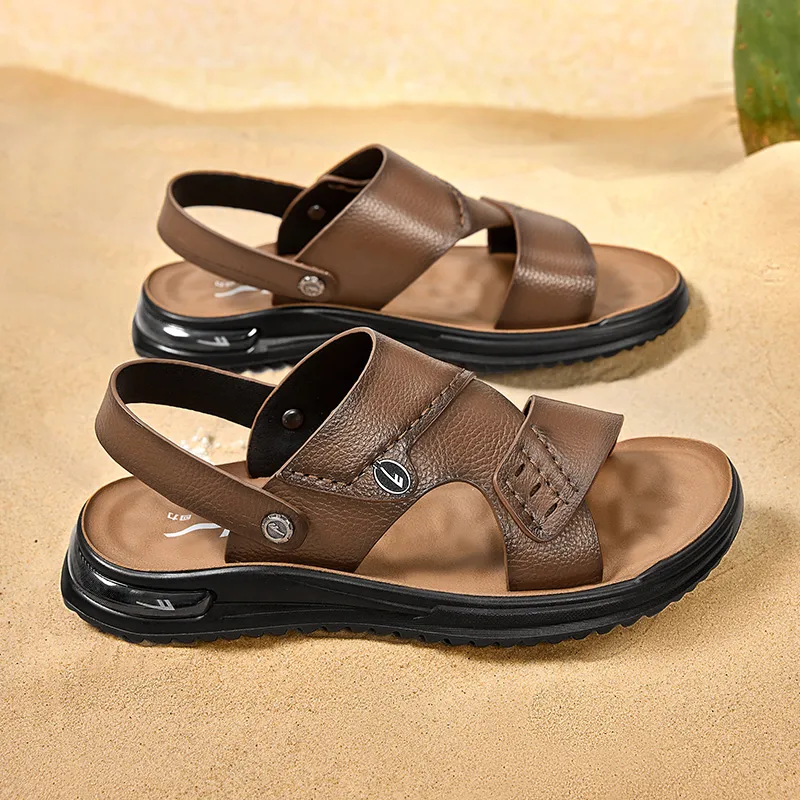 Warrior Beach Sandals Men's Khaki-5
