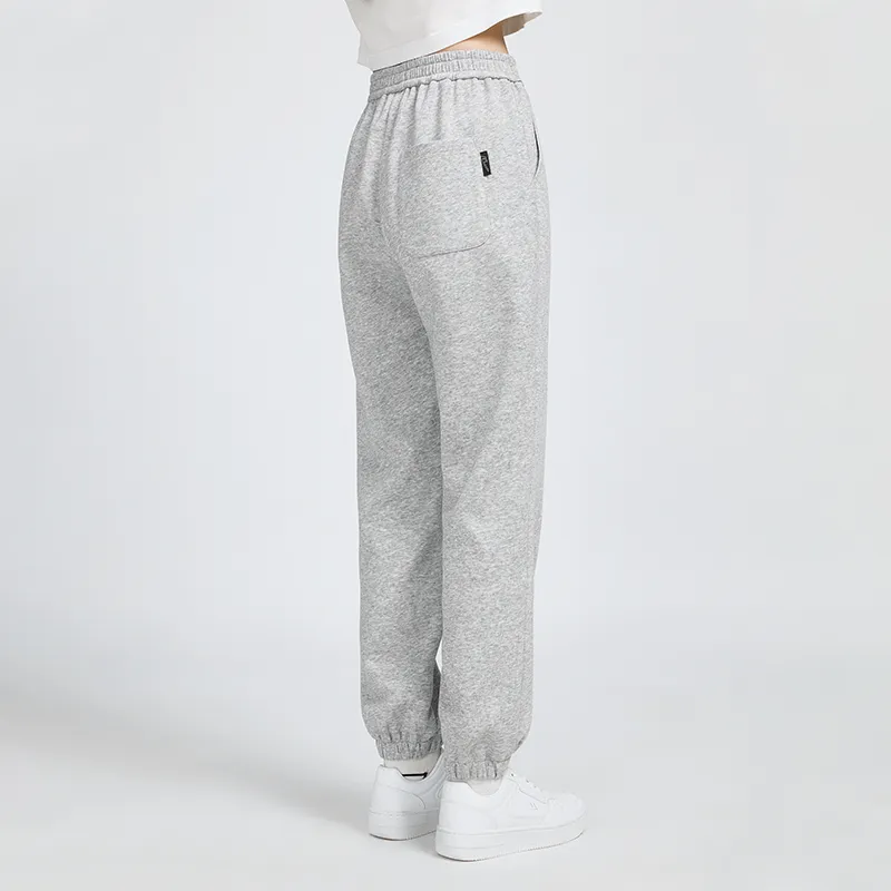 Warrior Knitted Sports Pants Women's Gray-4