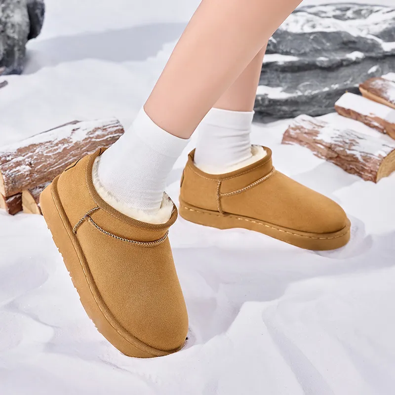 Warrior Ankle-Length Snow Boots Unisex-5