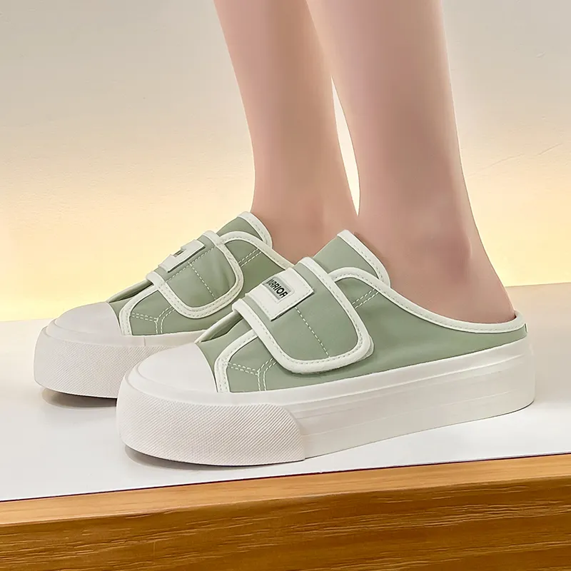 Warrior Abrasion Resistant Quick Dry Closed Toe Slippers Women's Green-6