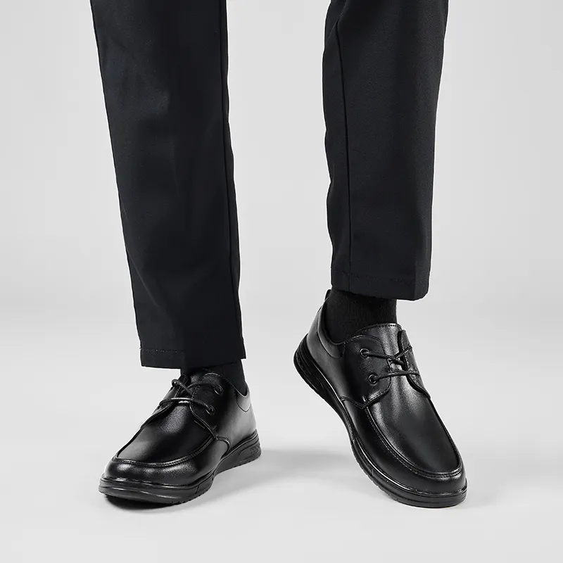 Warrior Dress Shoes Men's Black-4