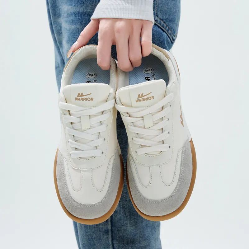 Warrior Low Top German Army Trainers Casual Shoes Unisex Beige Khaki-7
