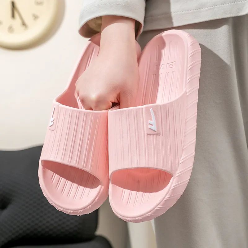 Warrior Slip Resistant Abrasion Resistant Slide Slippers Women's Pink-3