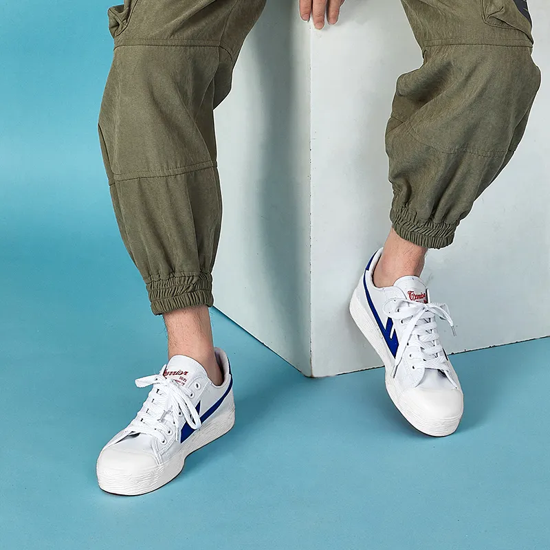 Warrior Warrior Anti-Slip And Wear-Resistant Lightweight Low-Top Canvas Shoes Unisex-6