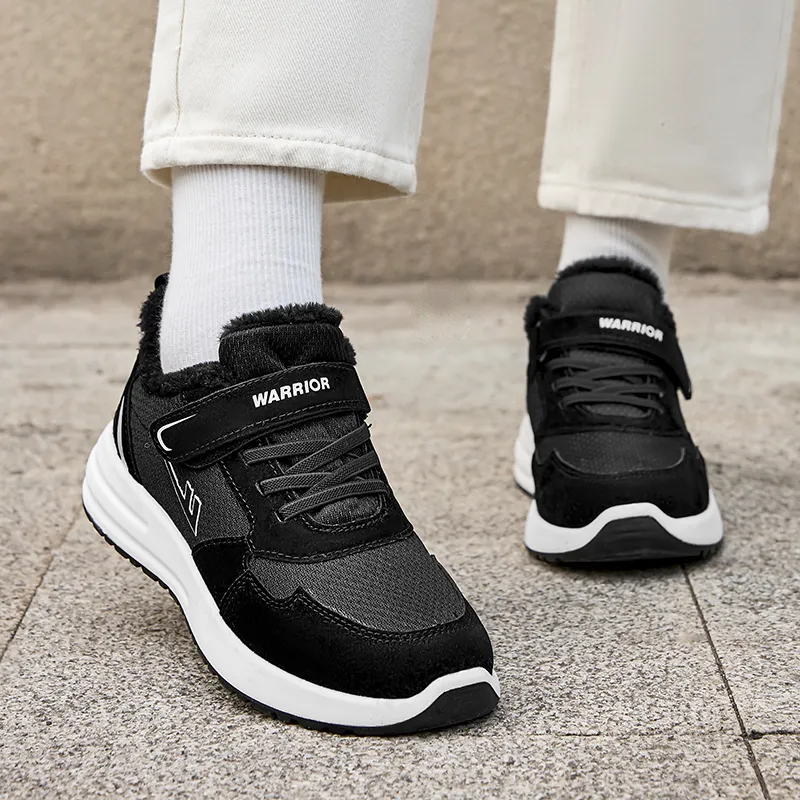 Warrior Abrasion Resistant Slip Resistant Low Top Casual Shoes Unisex Black-7