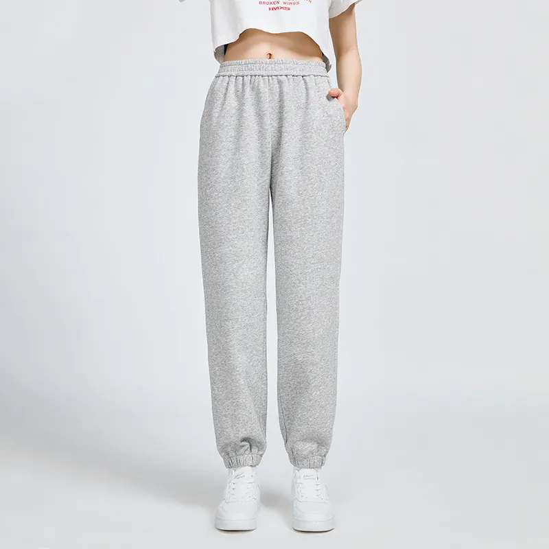 Warrior Knitted Sports Pants Women's Gray-2