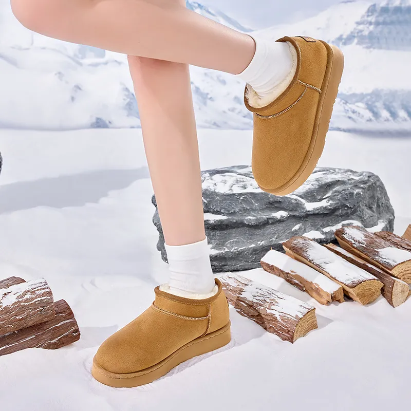 Warrior Ankle-Length Snow Boots Unisex-6