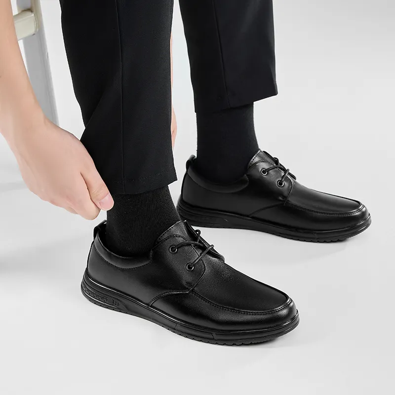 Warrior Dress Shoes Men's Black-5