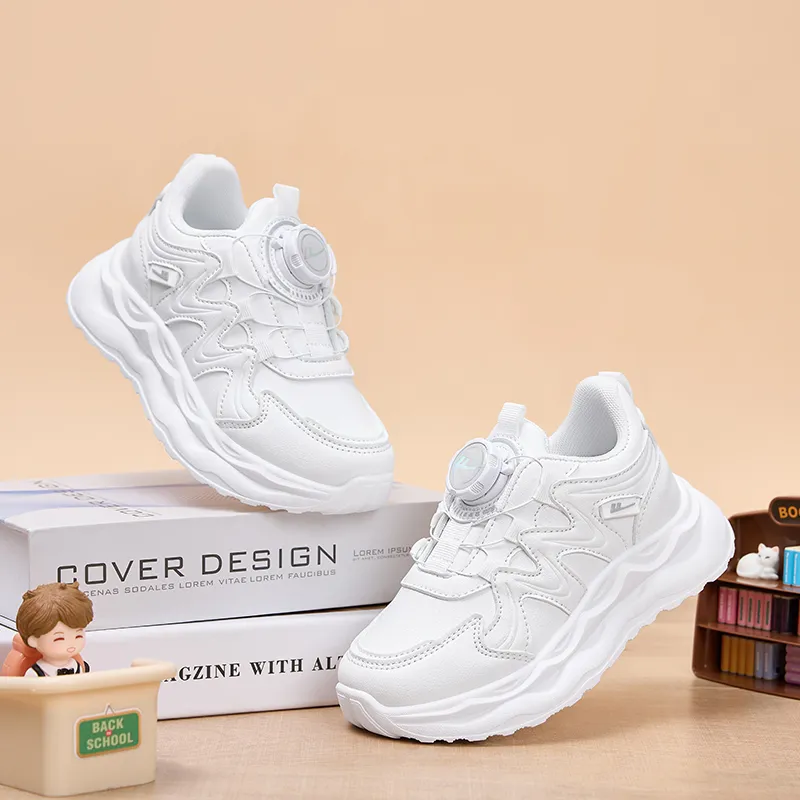 Warrior Abrasion Resistant Breathable Low Top Kids Lifestyle Shoes White Kids'-5