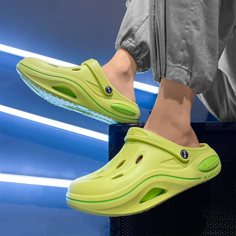 Warrior Clogs Men's Green Apple Green-5