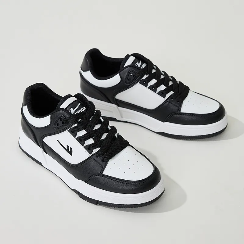 Warrior National Style Ink Bamboo Anti-Slip And Wear-Resistant Breathable Low-Top Skateboard Shoes Unisex-27