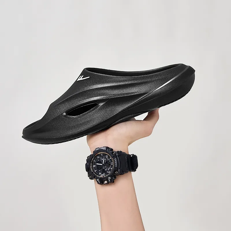 WARRIOR Slide Slippers Men Black-5