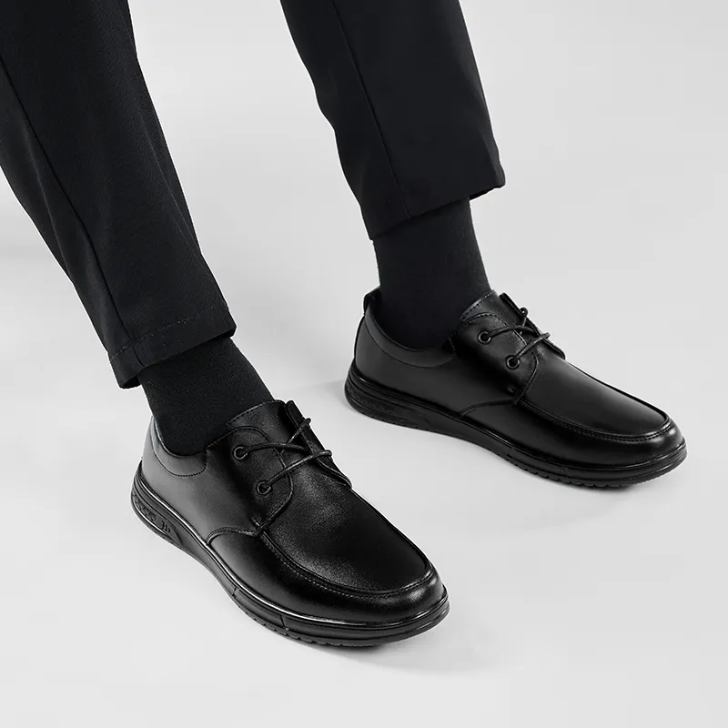 Warrior Dress Shoes Men's Black-6