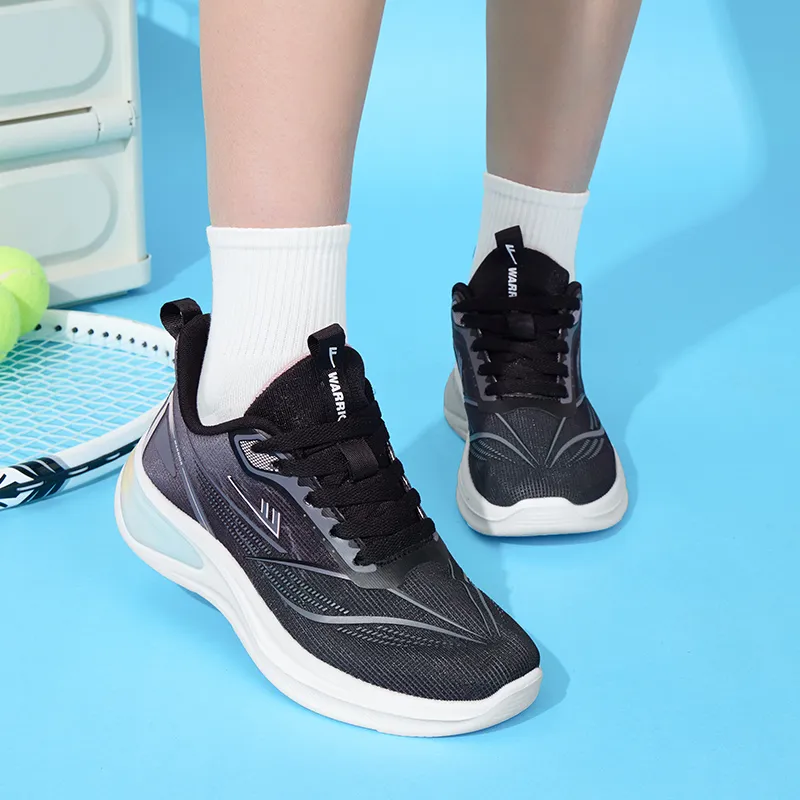 Warrior Abrasion Resistant Lightweight Rebound Low Top Casual Physical Fitness Test Physical Exam Running Shoes Women's-14