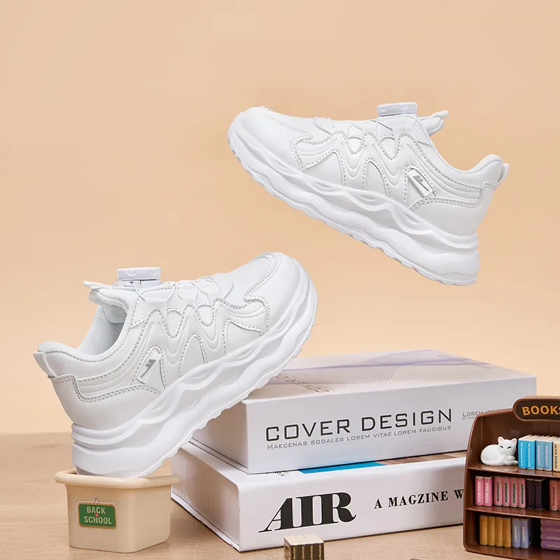 Warrior Abrasion Resistant Breathable Low Top Kids Lifestyle Shoes White Kids'-4