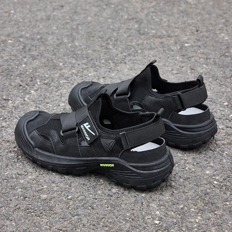 Warrior Grip, Abrasion Resistant, Slip Resistant River Trekking Shoes Men's Black-5