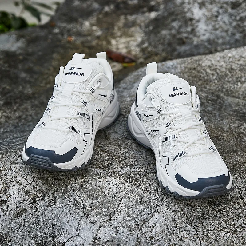 Warrior Cushioning Anti-Slip And Wear-Resistant Breathable Support Low-Top Outdoor Shoes Unisex-3
