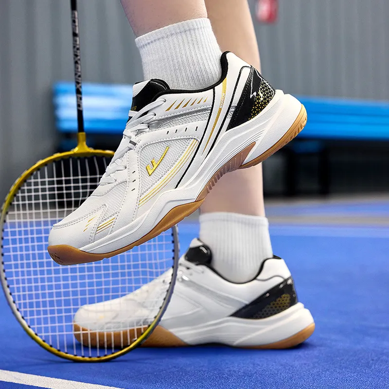 Warrior Slip Resistant, Abrasion Resistant, Breathable Low Top Training Shoes Men's White Black-7