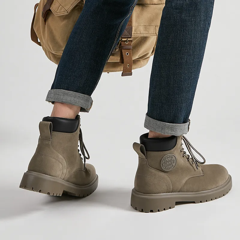 Warrior Crew Martin Boot Men's Brown Black-10