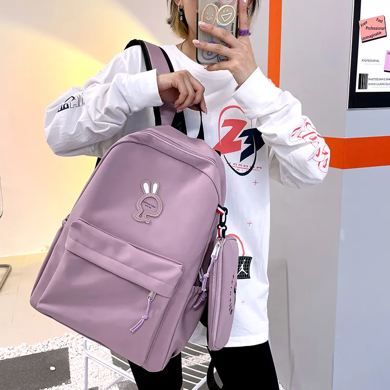 NIGEER High quality Fabric Backpack Regular Women's Multicolor-18