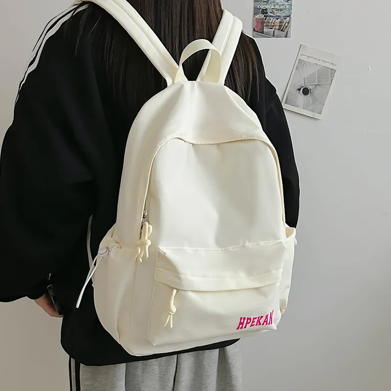 NIGEER Nylon Backpack Regular Unisex Multicolor-20