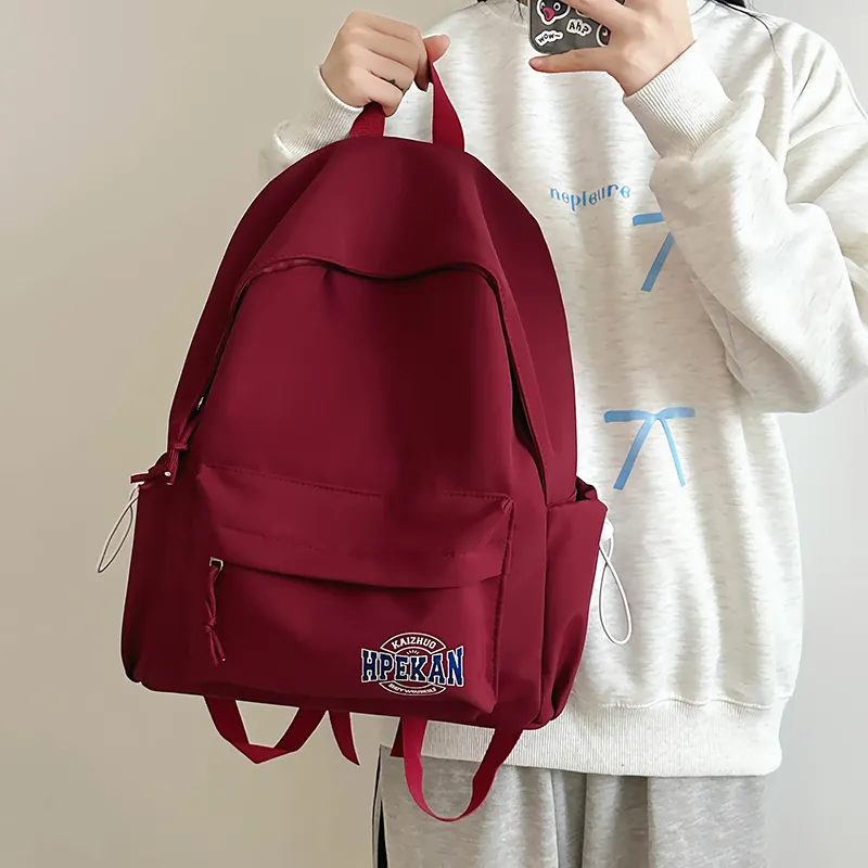 NIGEER Nylon Backpack Regular Unisex Multicolor-28
