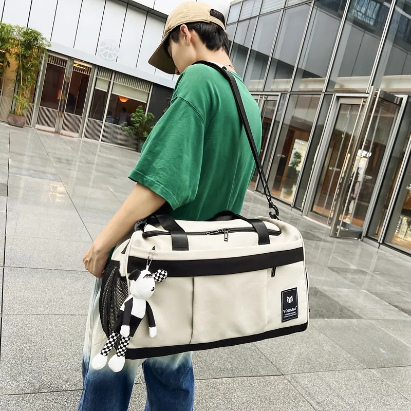 NIGEER Nylon Gym Bag Medium Size Unisex Multicolor-27