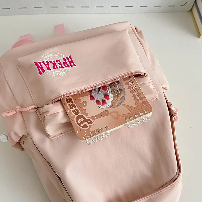 NIGEER Nylon Backpack Regular Unisex Multicolor-1