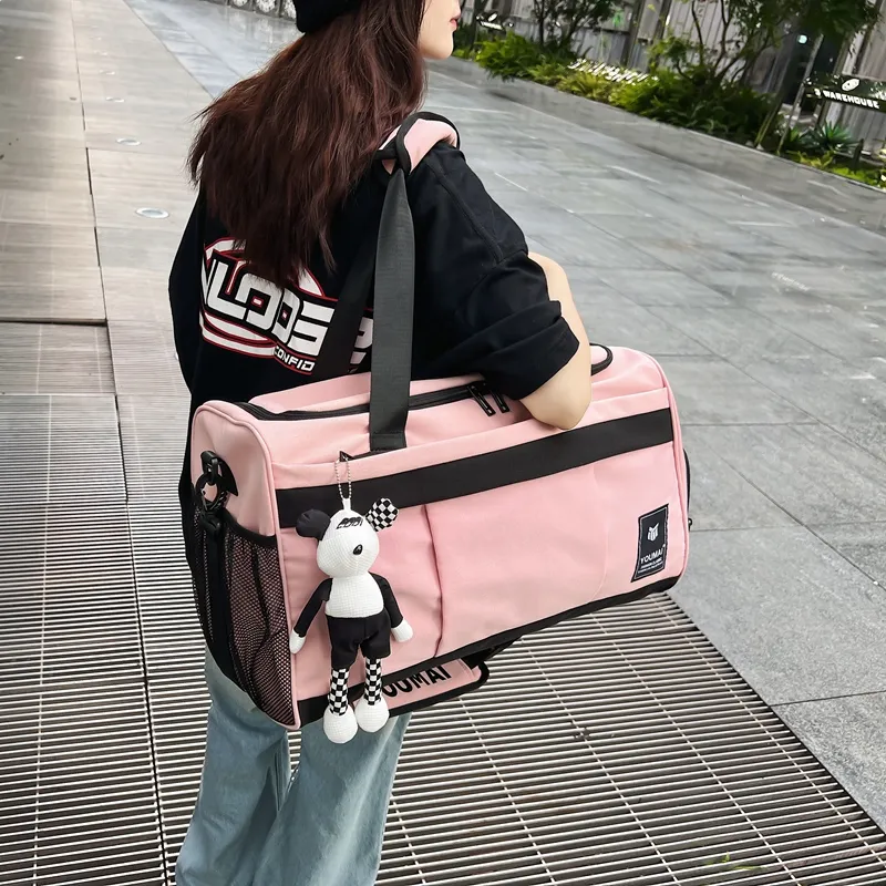 NIGEER Nylon Gym Bag Medium Size Unisex Multicolor-23