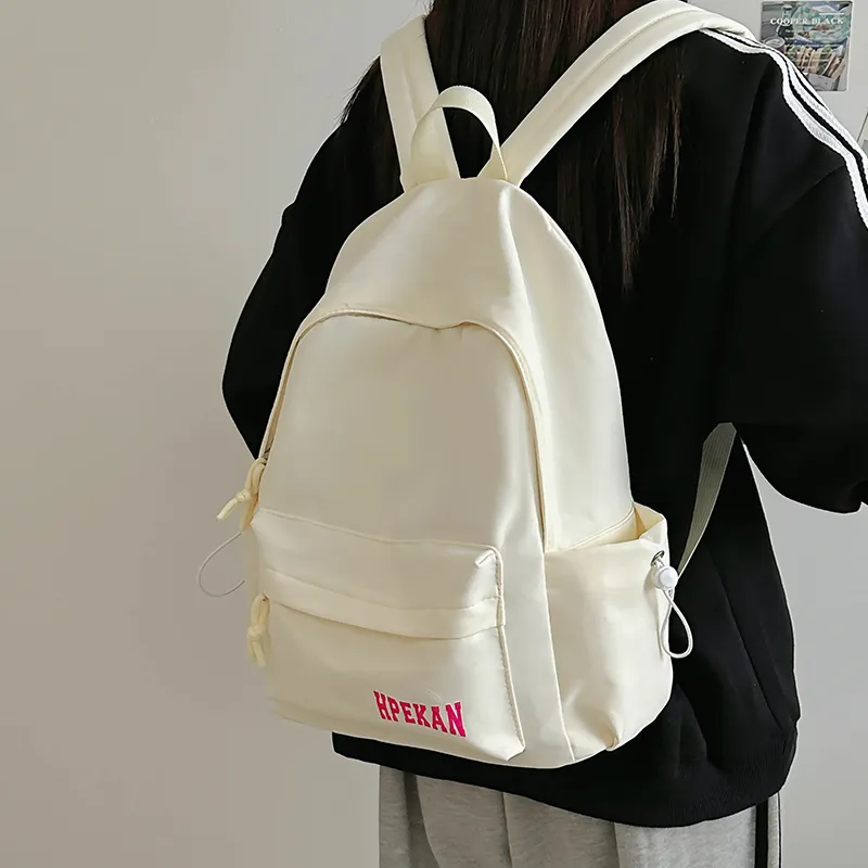 NIGEER Nylon Backpack Regular Unisex Multicolor-21