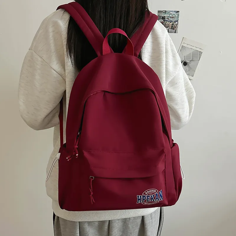 NIGEER Nylon Backpack Regular Unisex Multicolor-26