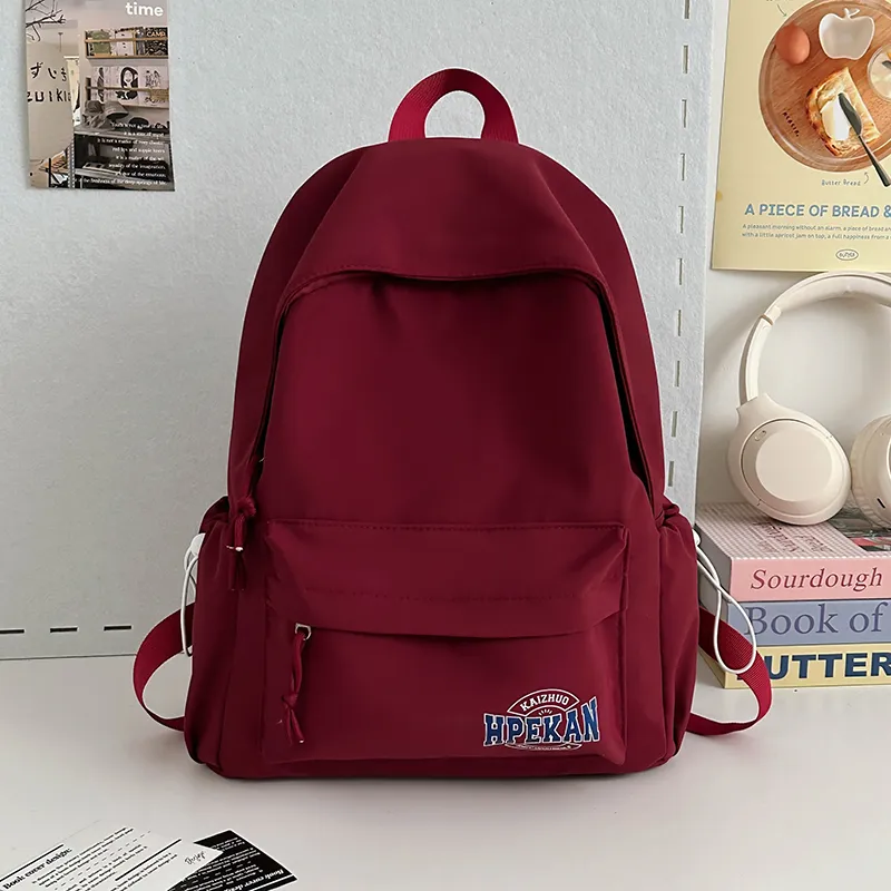 NIGEER Nylon Backpack Regular Unisex Multicolor-23