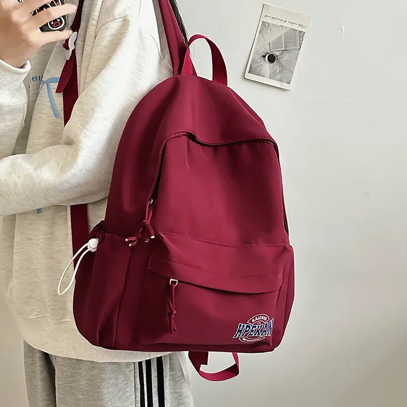 NIGEER Nylon Backpack Regular Unisex Multicolor-25