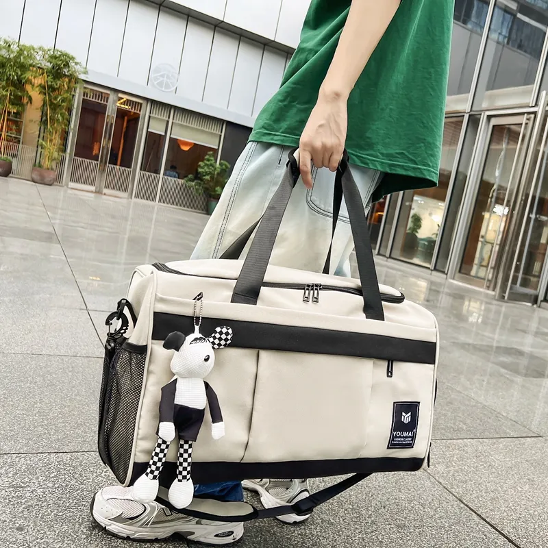 NIGEER Nylon Gym Bag Medium Size Unisex Multicolor-28