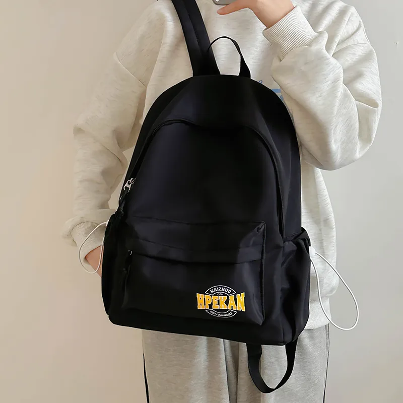 NIGEER Nylon Backpack Regular Unisex Multicolor-16