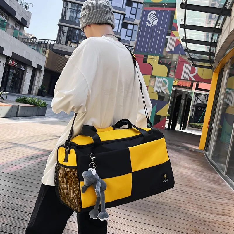 NIGEER Oxford Gym Bag Medium Size Unisex Multicolor-14