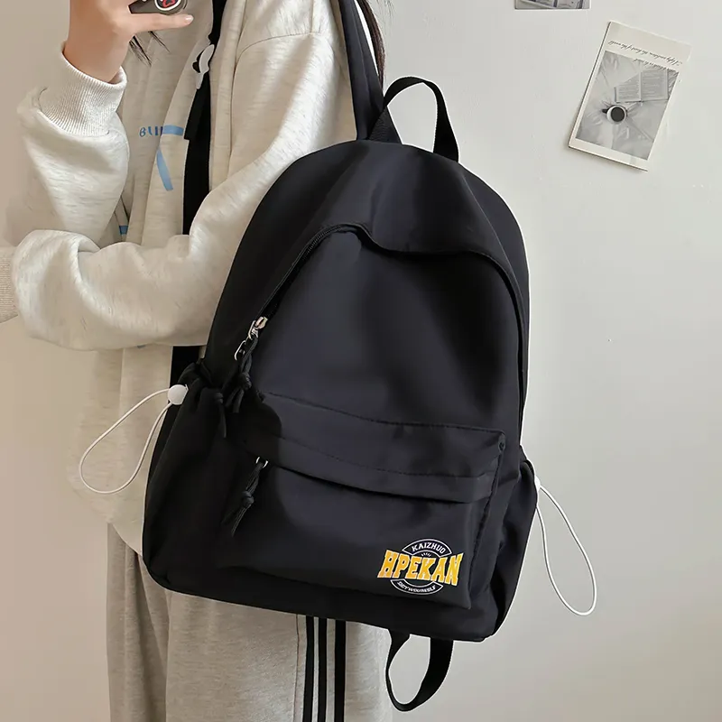 NIGEER Nylon Backpack Regular Unisex Multicolor-17