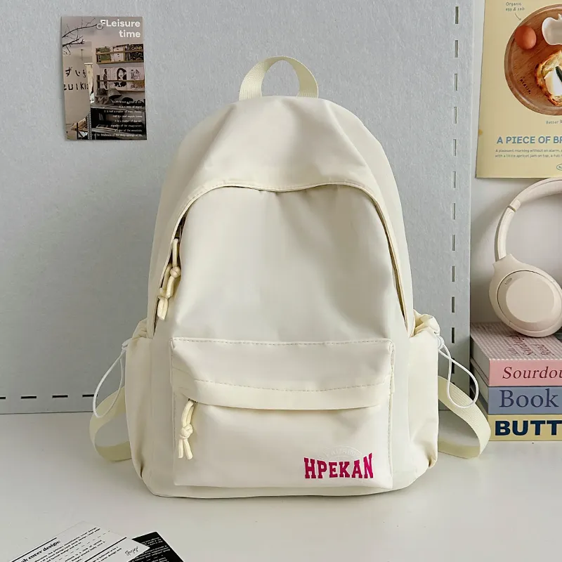NIGEER Nylon Backpack Regular Unisex Multicolor-19