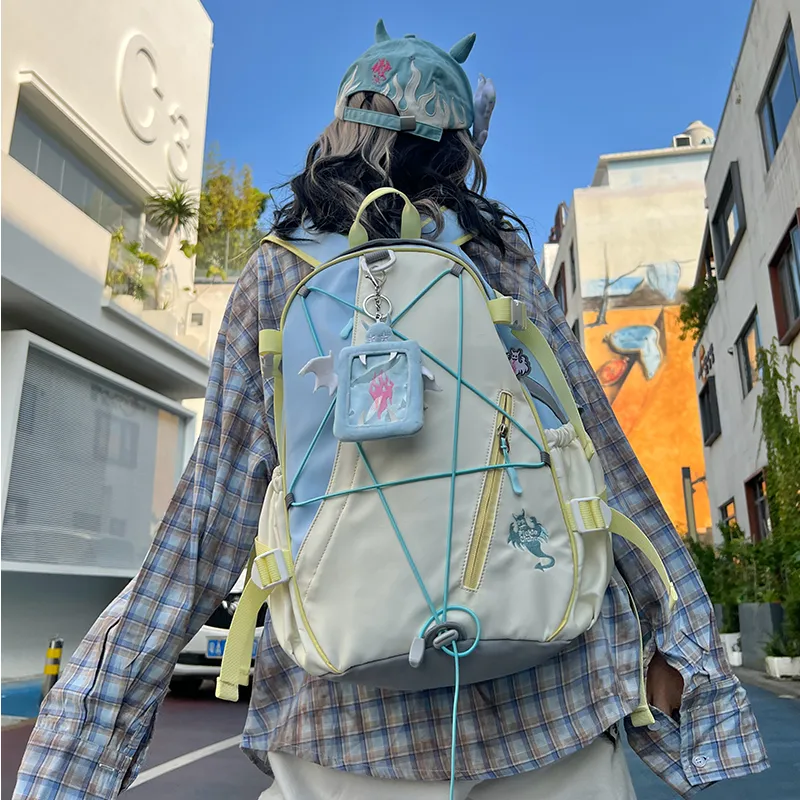 LBPC Nylon Backpack Regular Unisex Multicolor-1