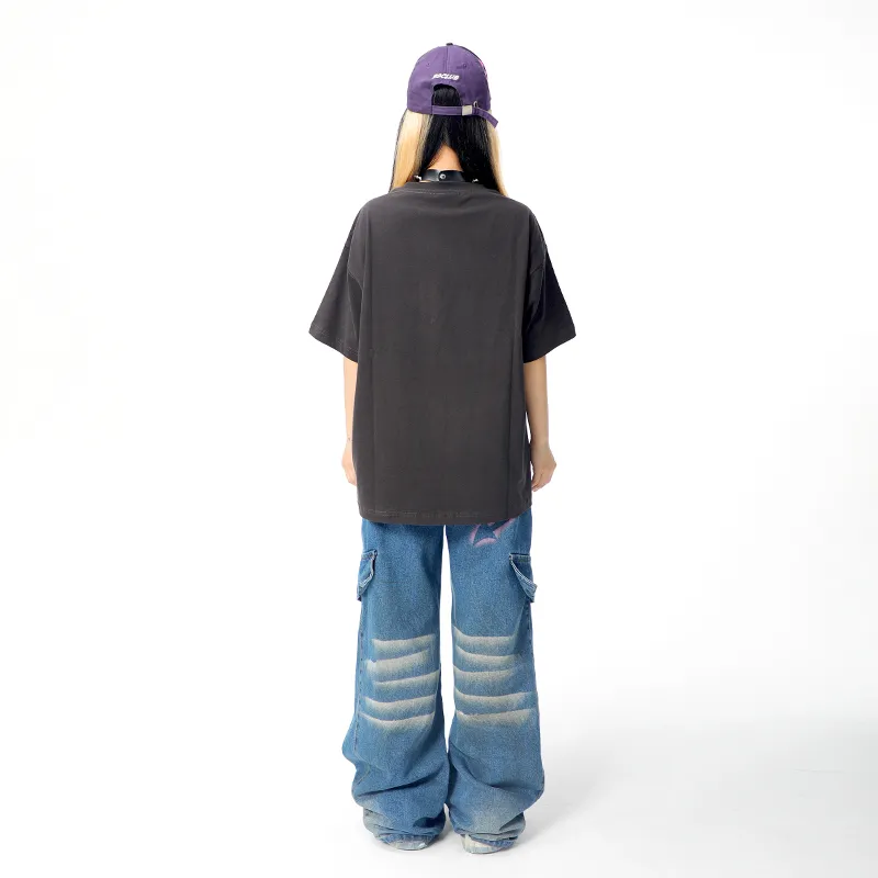 LBPC x Beam Mix With Kimchi Drop Shoulder Sleeve T Shirt Unisex-4