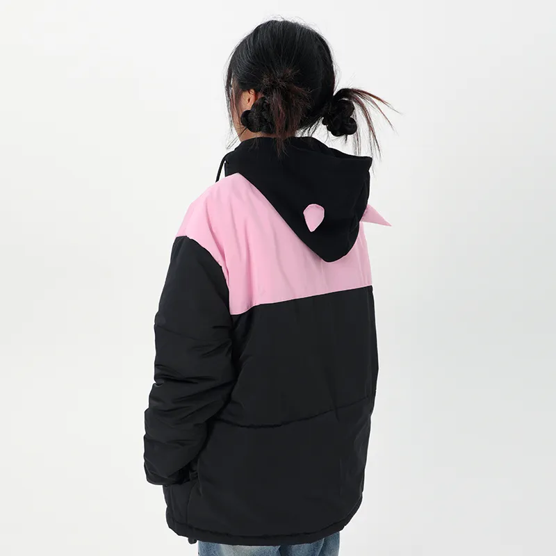LBPC x LIANGBANPAOCAI,LIANMINGKUAN Puffer Jacket Women's Pink-2
