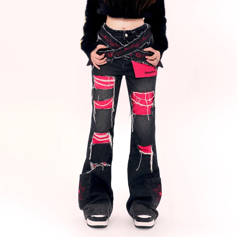 LBPC x PickleClub Jeans Women's Black-2
