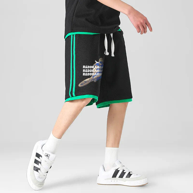 RED DRAGONFLY Casual Shorts Unisex-3