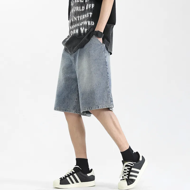RED DRAGONFLY Denim Shorts Unisex-3