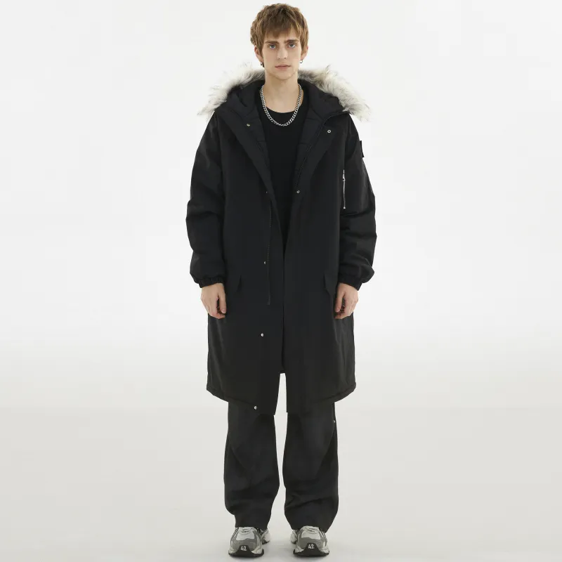 SIMPLE RIMLESS/SRME Puffer Jacket Unisex-4