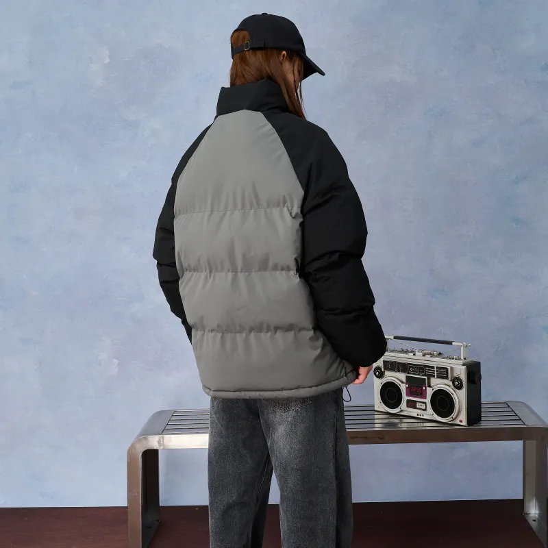 SIMPLE RIMLESS/SRME Puffer Jacket Unisex-2