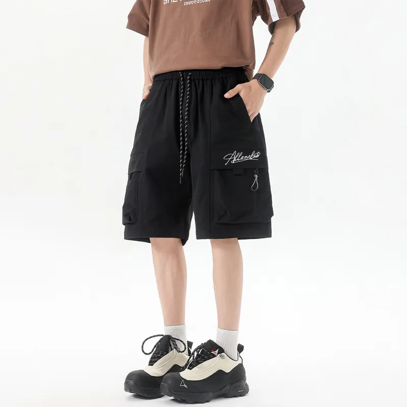 SIMPLE RIMLESS/SRME Casual Shorts Unisex-4