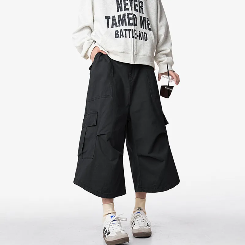 SIMPLE RIMLESS/SRME Cargo Pants Unisex-4