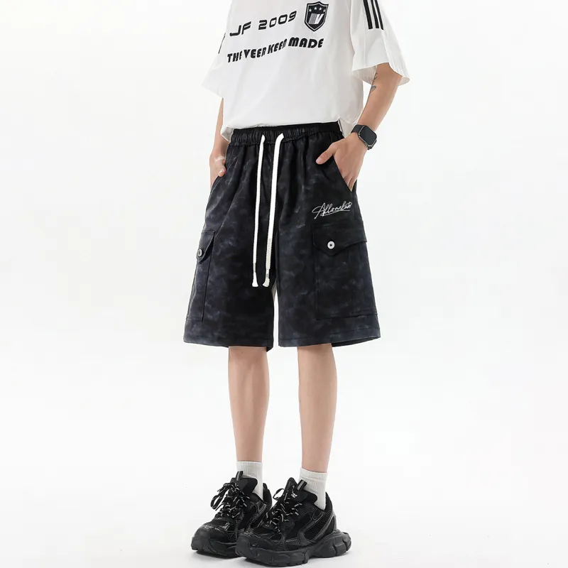 SIMPLE RIMLESS/SRME Casual Shorts Unisex-2