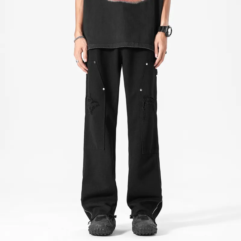 SIMPLE RIMLESS/SRME Jeans Unisex-3